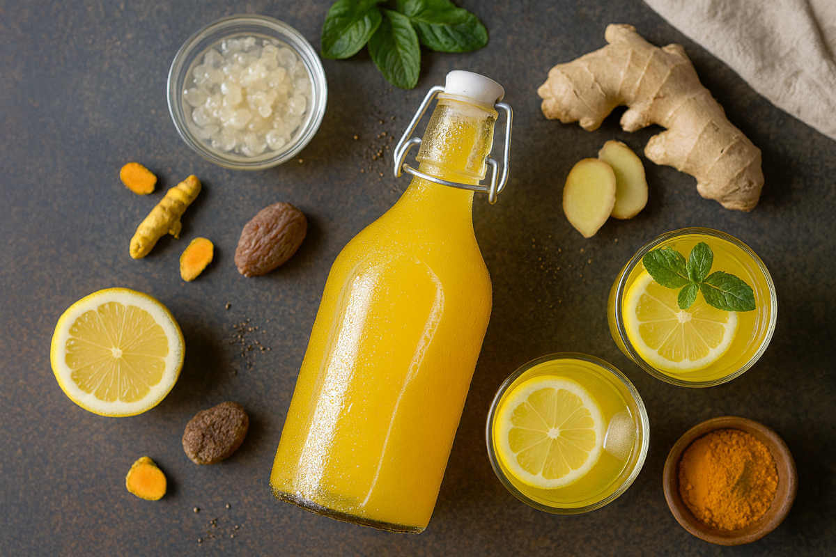 kefir gingembre curcuma kefir gingembre curcuma