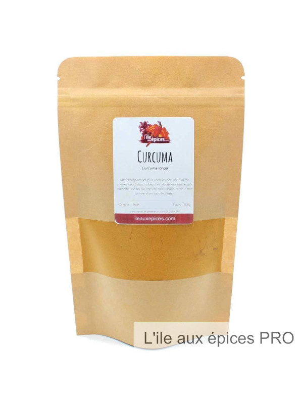 Fournisseur Sachet de curcuma poudre