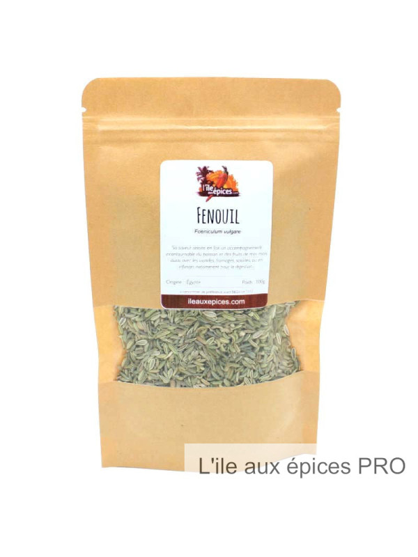 Grossiste Sachet de fenouil graines pro