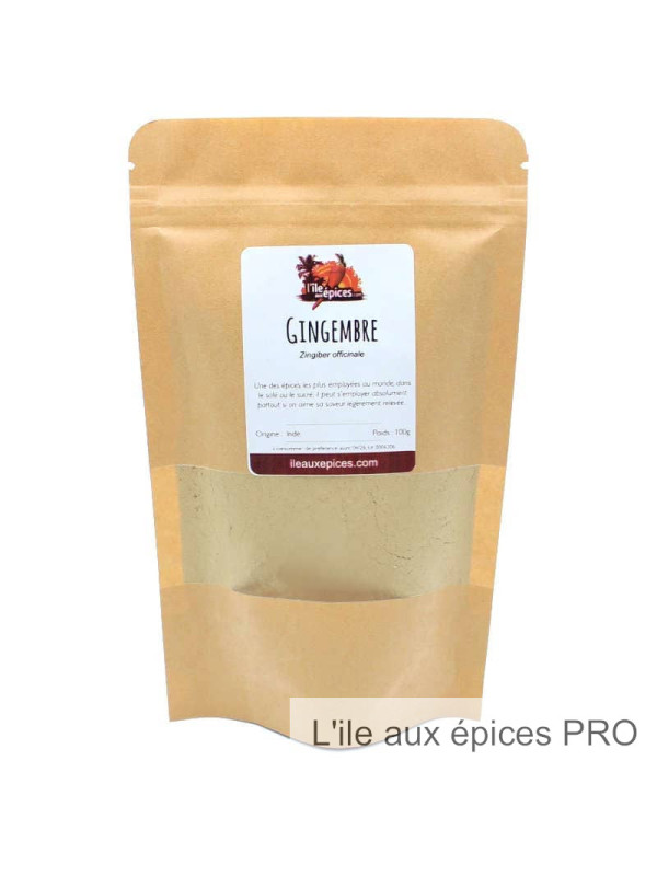 Grossiste Sachet de gingembre en poudre (moulu)