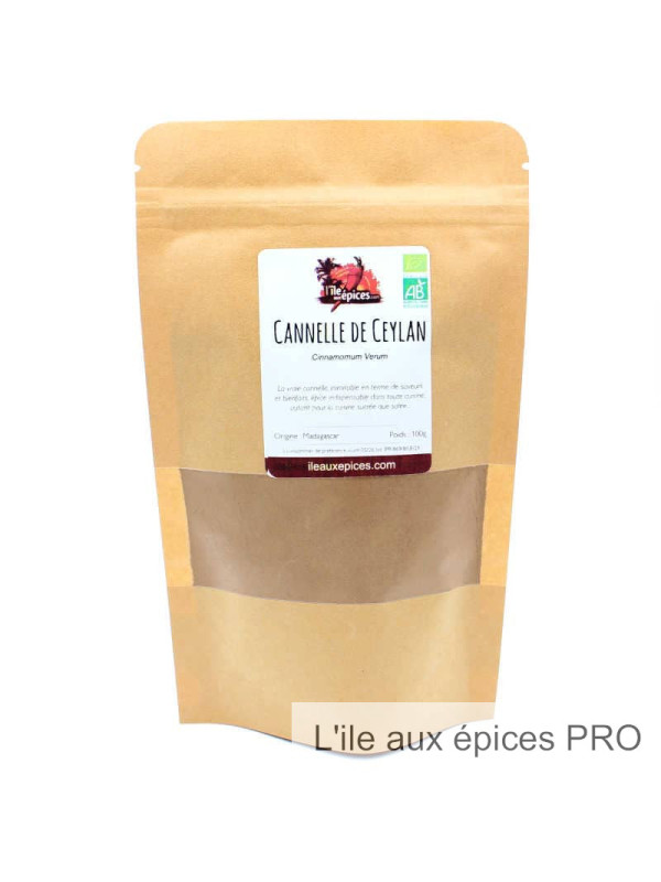 Grossiste Sachet de Cannelle de Ceylan poudre pro Grossiste Sachet de Cannelle de Ceylan poudre pro