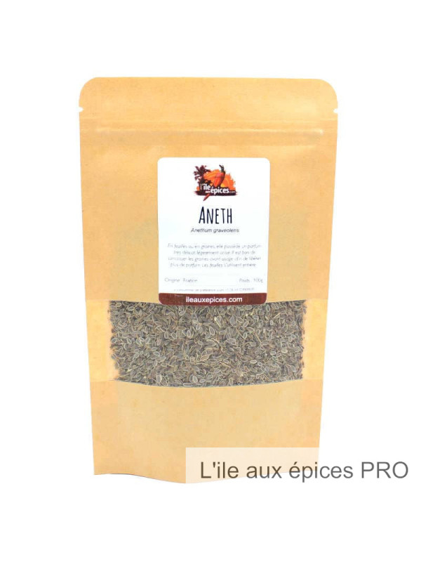 Grossiste vente en kg Sachet de Graines d'aneth pro