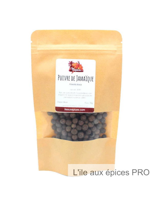 Grossiste Sachet de piment de Jamaïque en grains pro