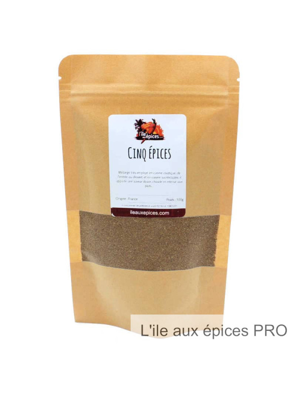 Grossiste Sachet de Cinq épices pro