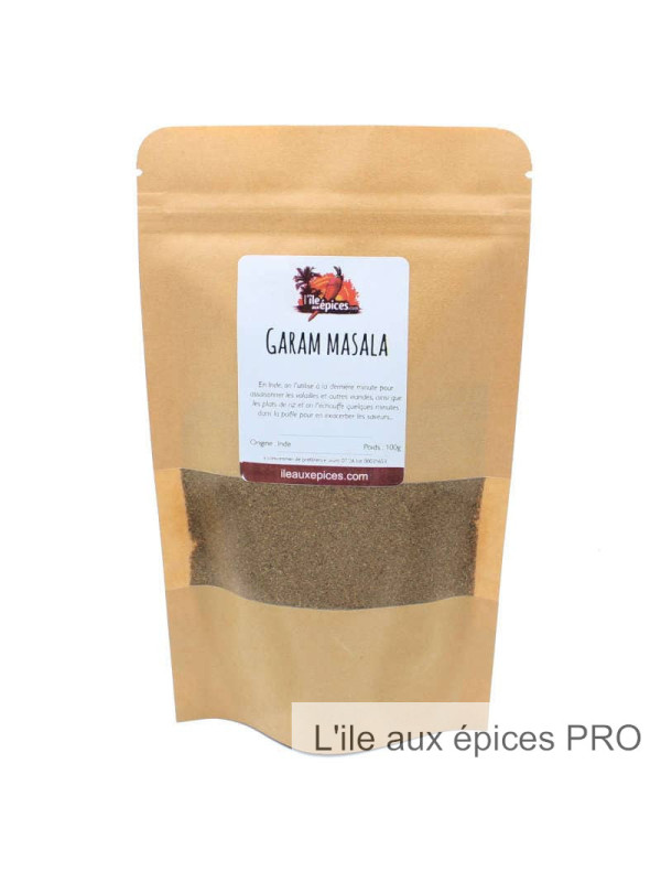 Grossiste Sachet de Garam Masala indien pro