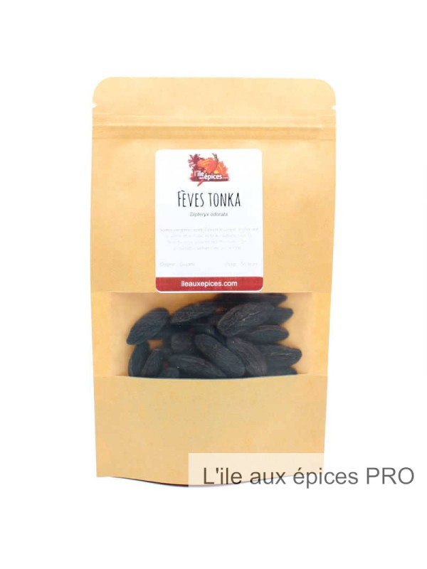 Grossiste Sachet de fèves Tonka entières pro Grossiste Sachet de fèves Tonka entières pro