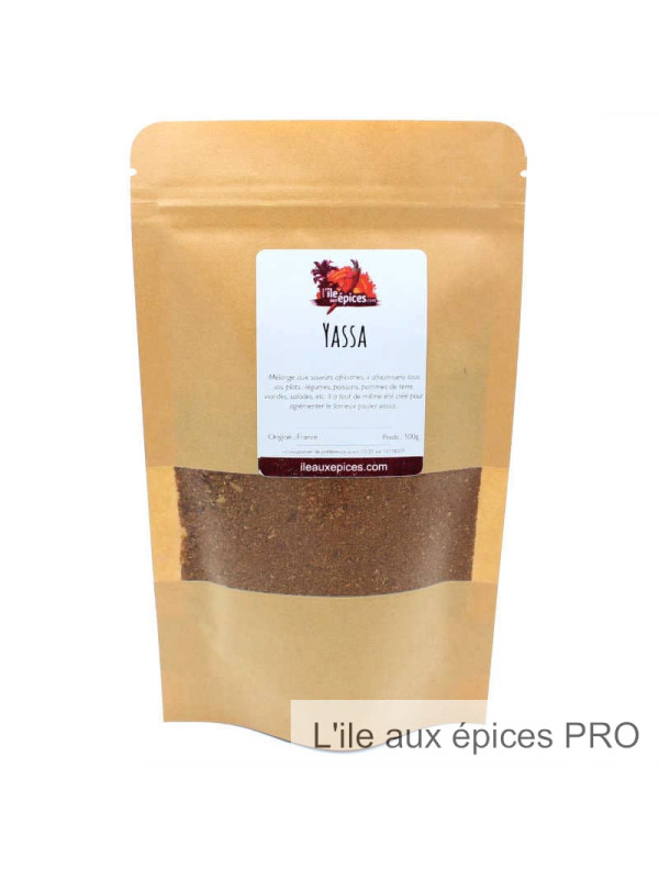 Grossiste Sachet de mélange d'épices yassa pro