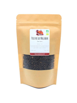 Grossiste Sachet de poivre de malabar noir bio pro