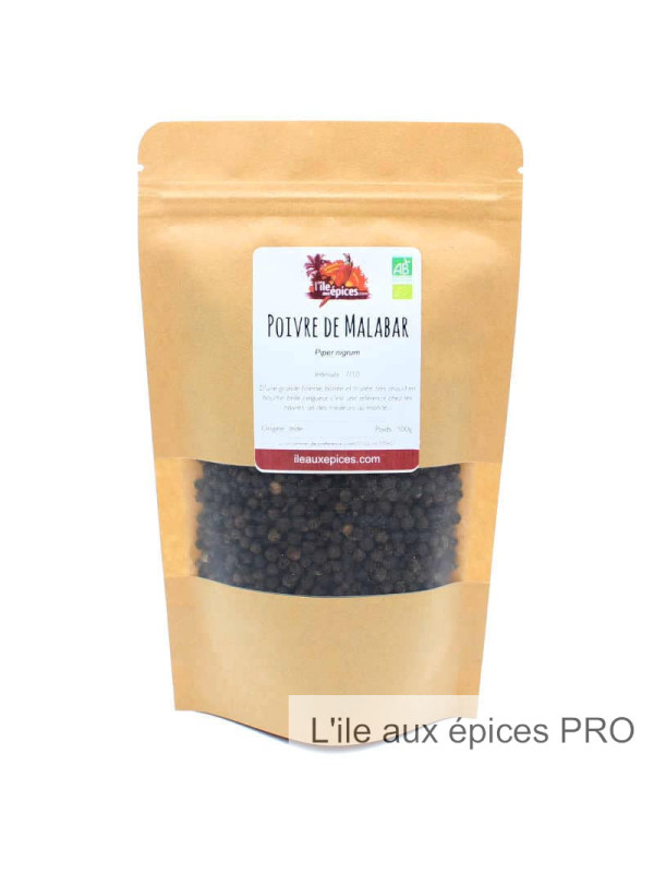 Grossiste Sachet de poivre de malabar noir bio pro Grossiste Sachet de poivre de malabar noir bio pro