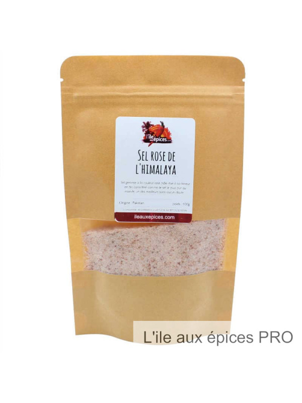 Grossiste Sachet de Sel fin rose de l'himalaya pro