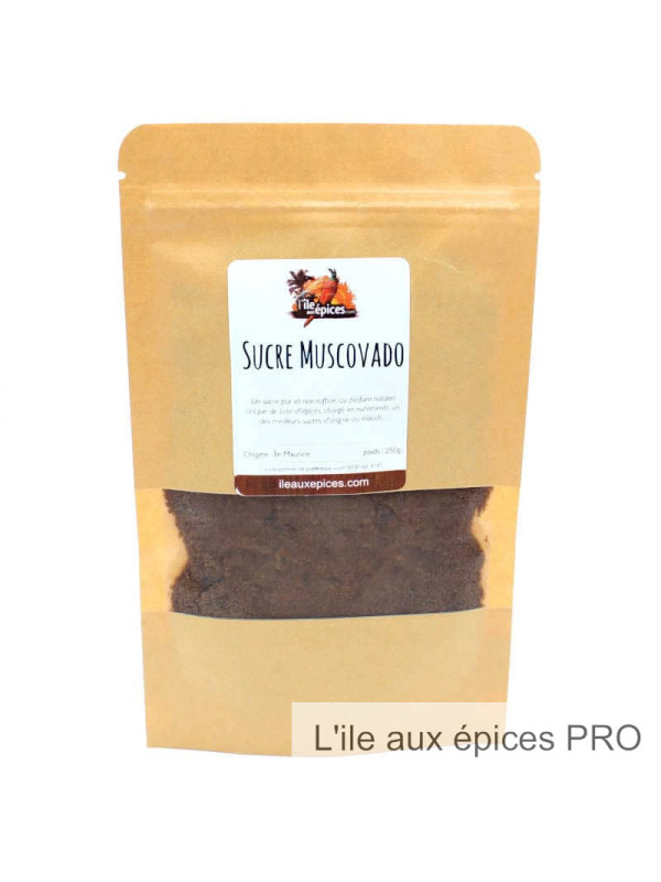Grossiste Sachet de Sucre Muscovado bio pro Grossiste Sachet de Sucre Muscovado bio pro