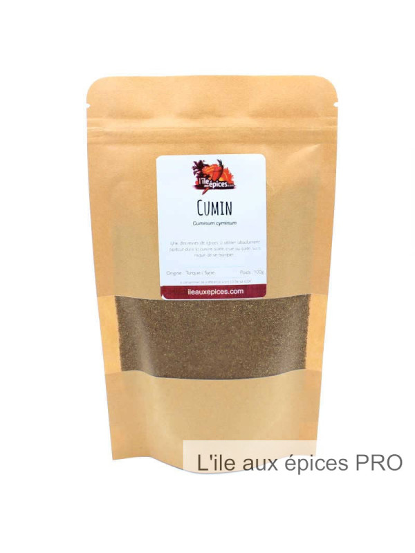 Fournisseur Sachet de Cumin en poudre pro