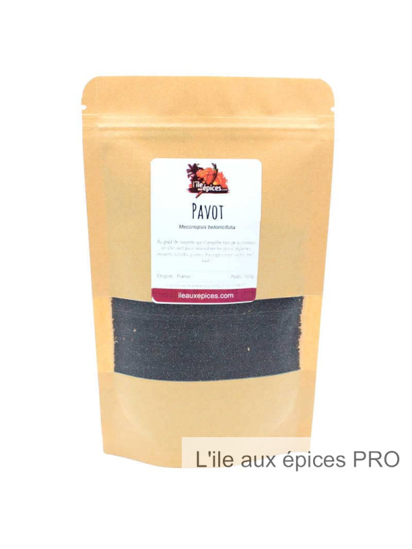 Grossite Sachet de pavot en graines pro