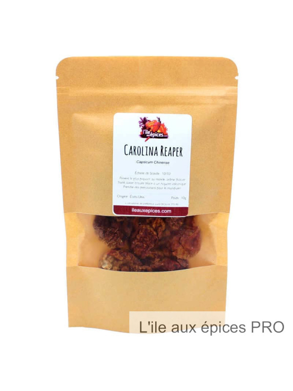 Grossiste Sachet de piment entiers Carolina Reaper pro Grossiste Sachet de piment entiers Carolina Reaper pro