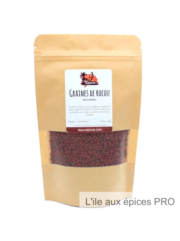 Grossiste Sachet de Graines de Rocou pro