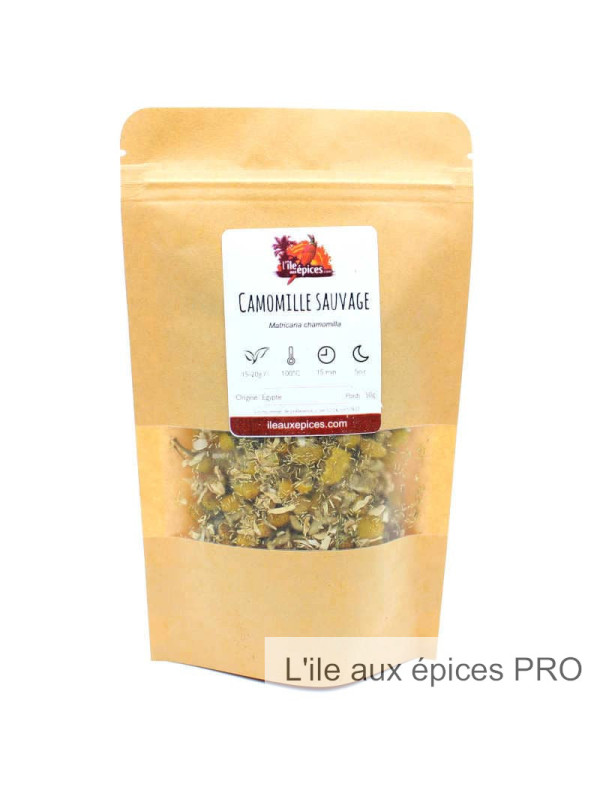 GrossisteSachet de Fleurs de camomille séchées pour tisane pro