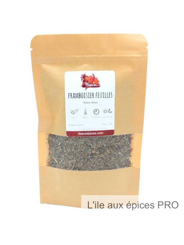 Grossiste Sachet de feuilles de framboisier pour tisane pro