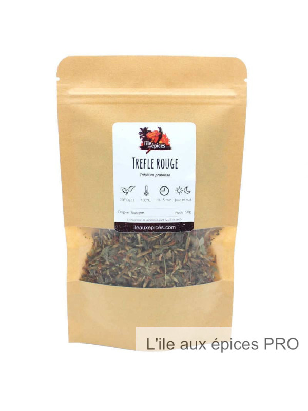 Sachet de trèfle rouge pour tisane pro