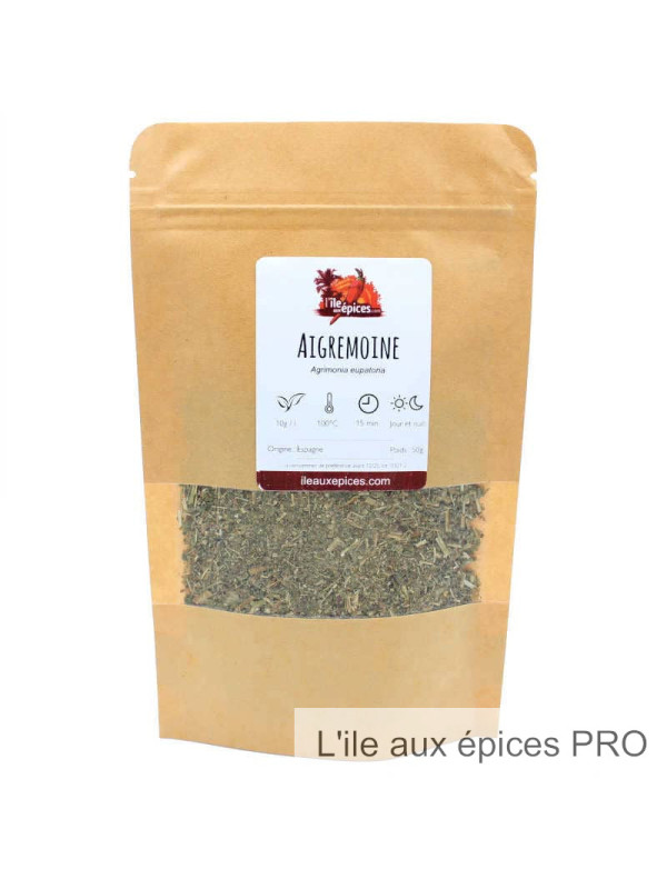 Sachet d'aigremoine séchées pour tisane pro