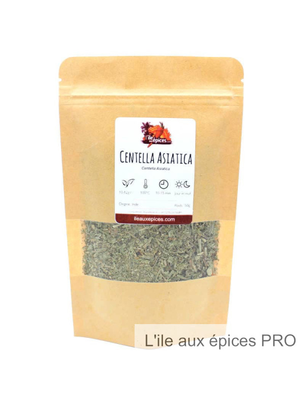 Grossiste Sachet de Feuilles de centella asiatica séchées pour tisane pro Grossiste Sachet de Feuilles de centella asiatica séchées pour tisane pro
