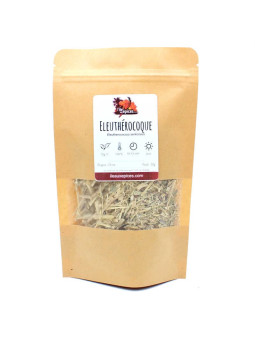 Fournisseur Sachet de racines d'Eleuthérocoque séchées pour tisane au kilo