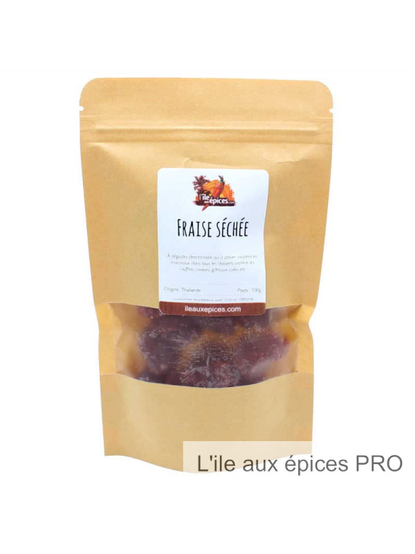 Grossiste Sachet de Fraises séchées pro