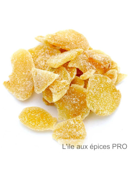 Gingembre confit tranches pro