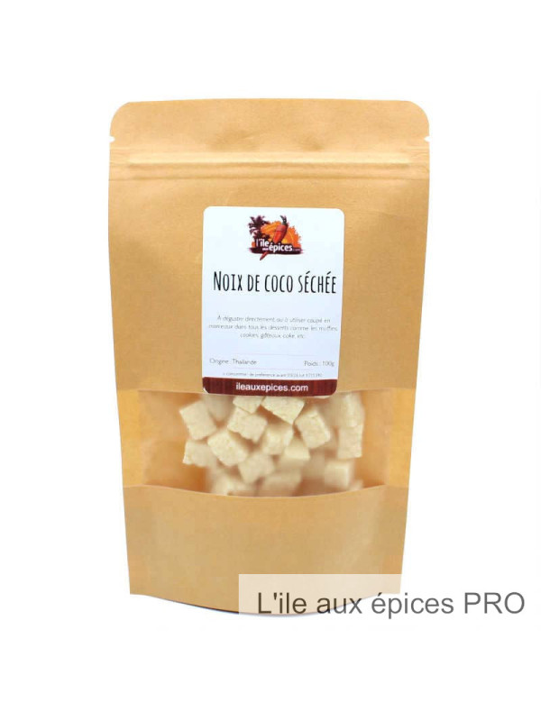 Grossiste Sachet de Noix de coco déshydratée pro