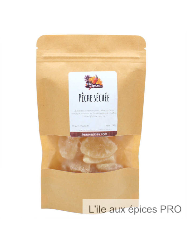 Grossiste Sachet de pêches séchées pro