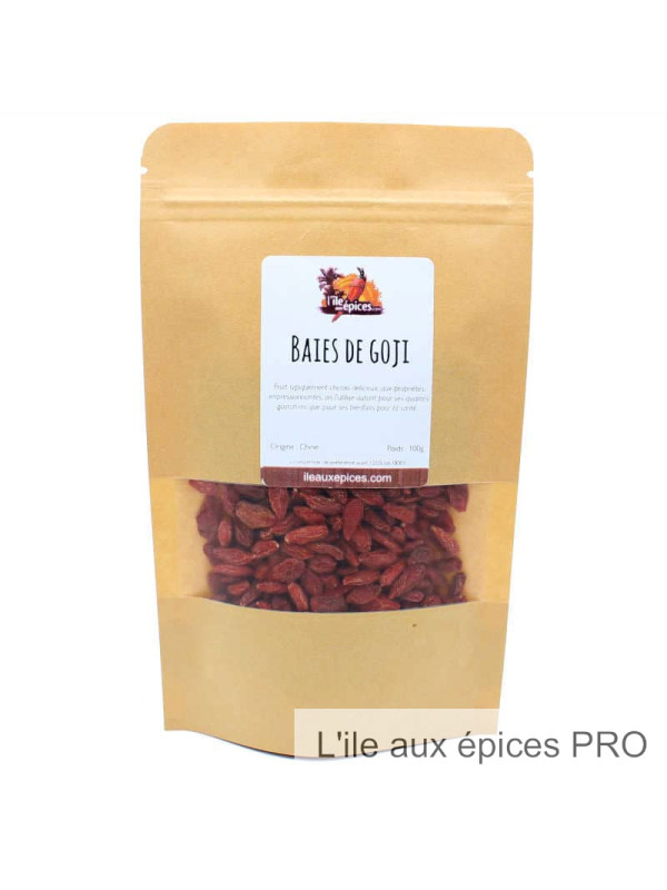 Grossiste Sachet de Baies de goji bio pro