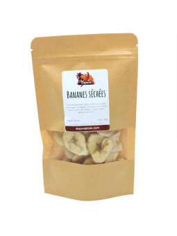 grossiste Sachet de rondelles de bananes séchées