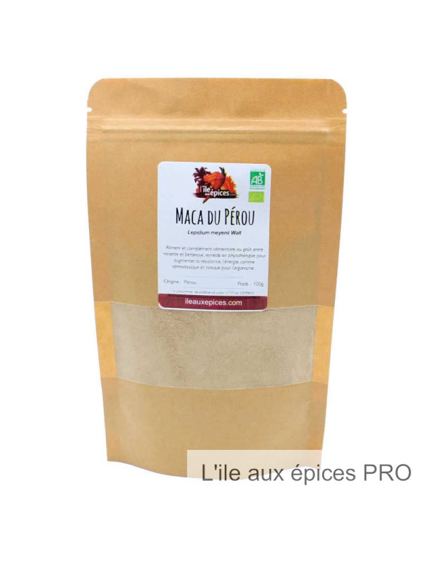Grossiste Sachet de maca jaune du pérou bio pro Grossiste Sachet de maca jaune du pérou bio pro