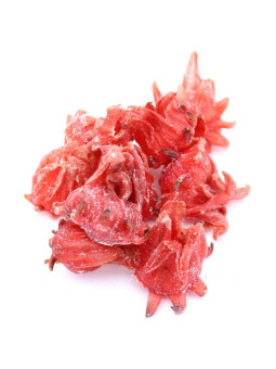 Vente en gros Fleurs d'hibiscus semi confites deshydratées pro