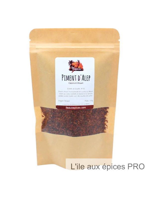 Grossiste Sachet de Flocons de piment d'Alep pro