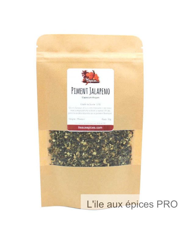 Grossiste Sachet de piment Jalapeno vert en flocons pro