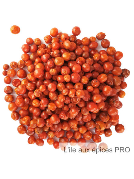 Vente en gros Piments tepin ou chiltepin entiers (billes rouges) pro