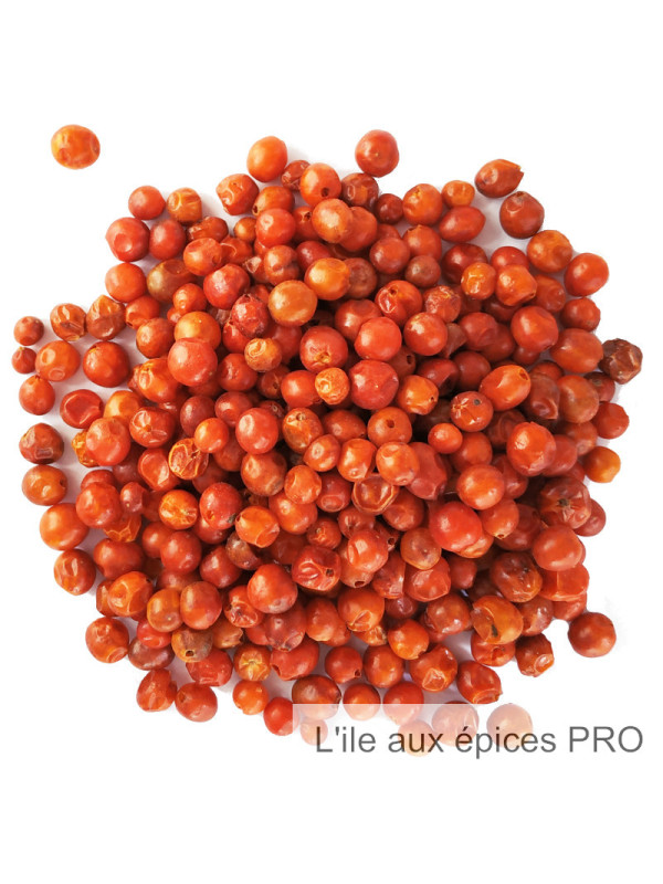 Vente en gros Piments tepin ou chiltepin entiers (billes rouges) pro