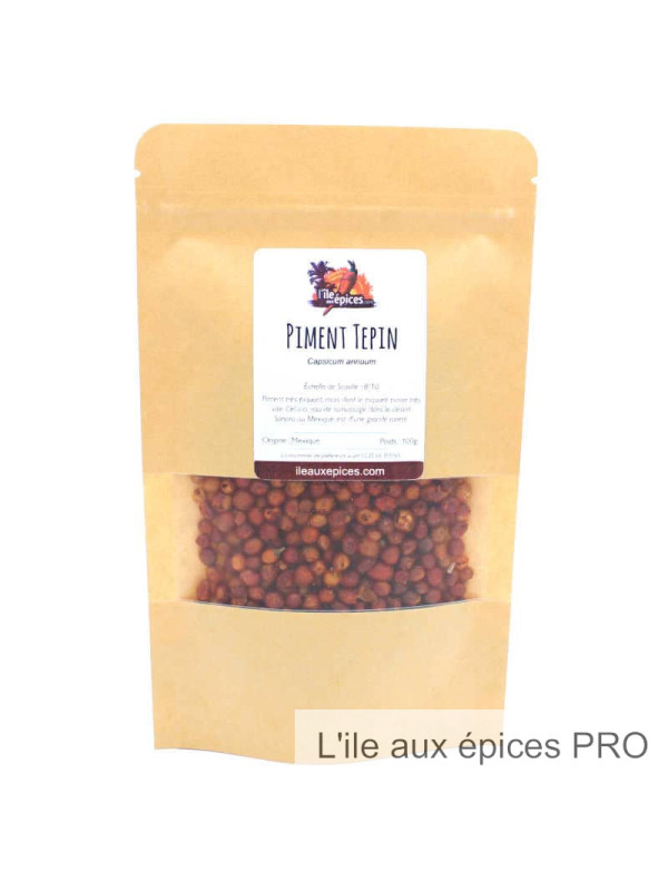 Grossiste Sachet de Piments tepin pro
