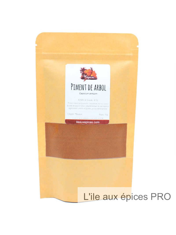 Grossiste Sachet de Piment de Arbol en poudre pro