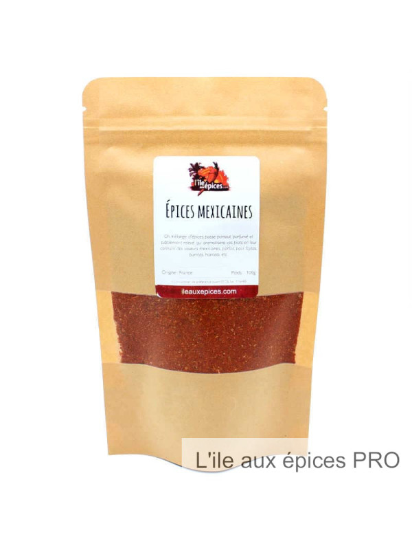 Grossiste Sachet de mélange d'épices mexicaines pro