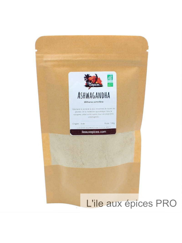 Grossiste Sachet d'ashwagandha en poudre bio pro Grossiste Sachet d'ashwagandha en poudre bio pro