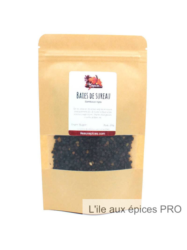 Grossiste Sachet de Baies de sureau séchées pro