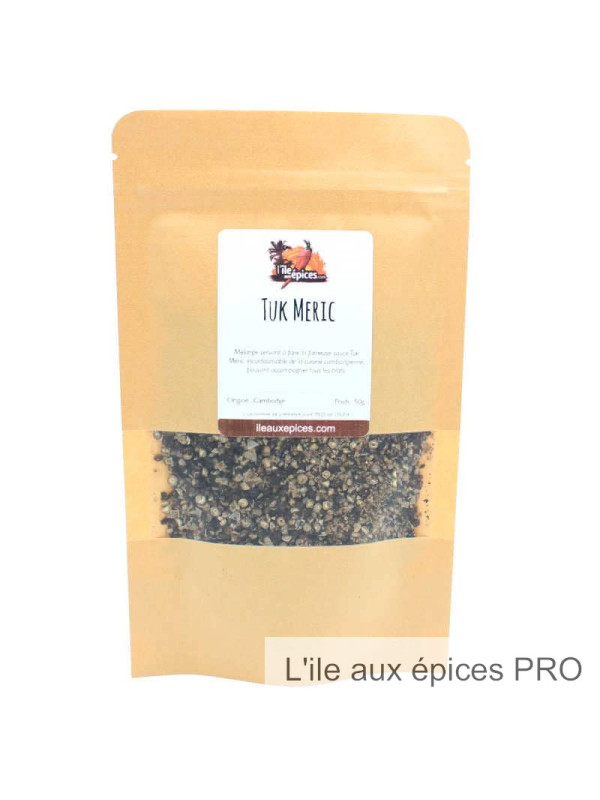 Grossiste Sachet de mélange tuk meric du cambodge pro