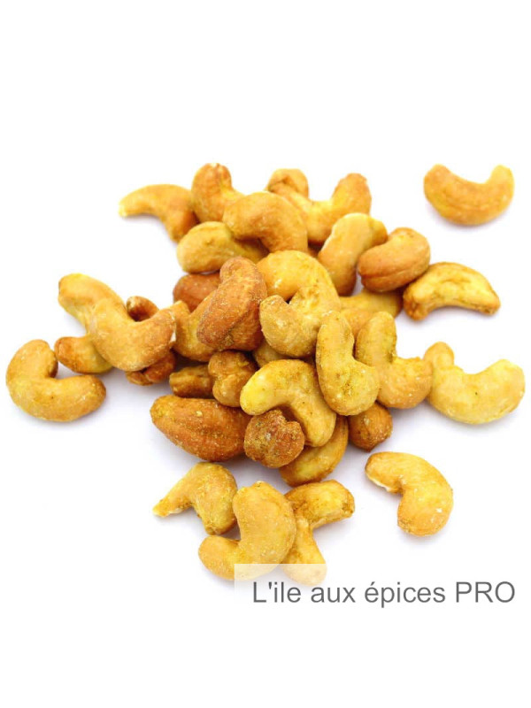 Vente en gros Noix de cajou grillées au curry pro Vente en gros Noix de cajou grillées au curry pro