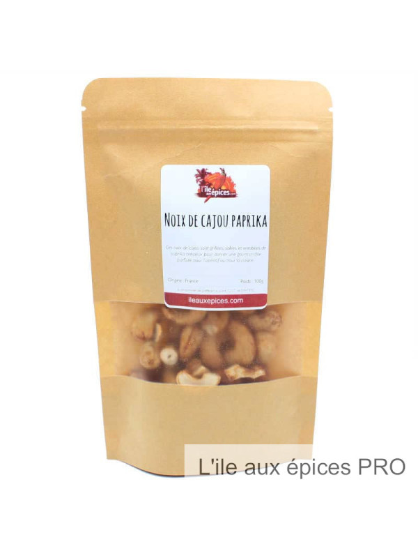 Grossiste Sachet de cajou grillées au paprika pro