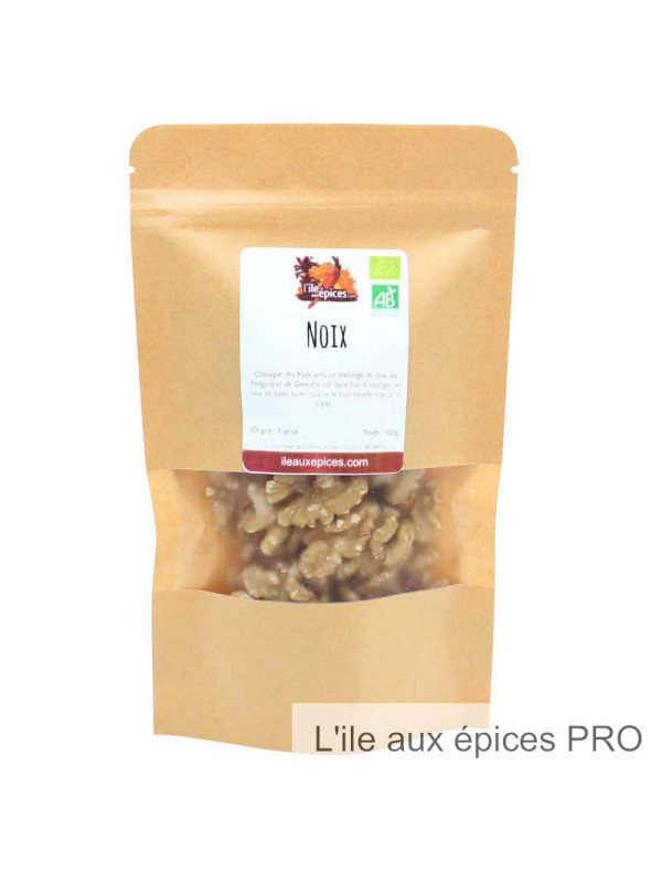 Fournisseur Sachet de Cerneaux de noix bio au kilo