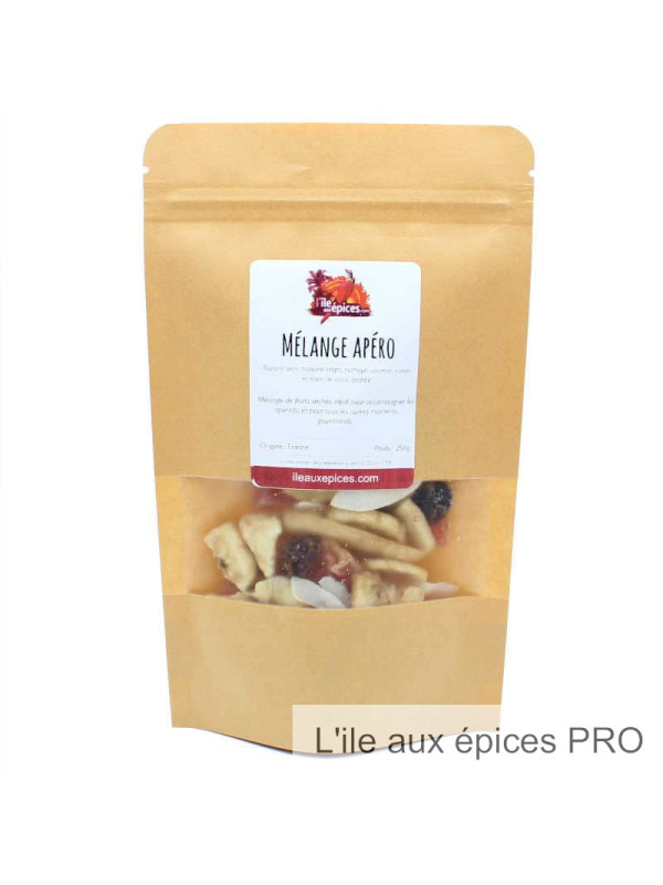 Fournisseur Sachet de Mélange fruits secs pour l'apéro au kilo Fournisseur Sachet de Mélange fruits secs pour l'apéro au kilo