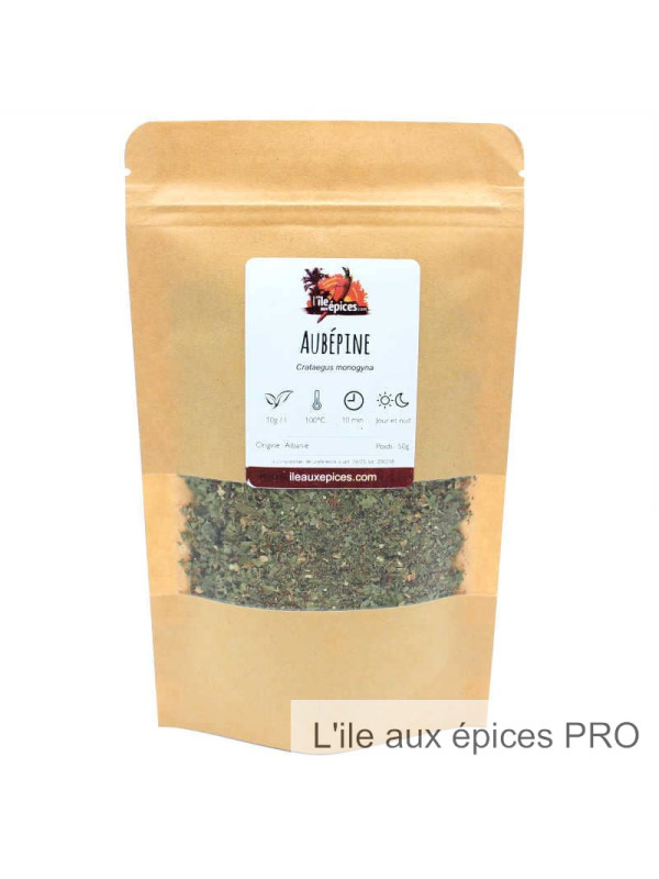 Fournisseur Sachet d'aubépine pour tisane au kilo