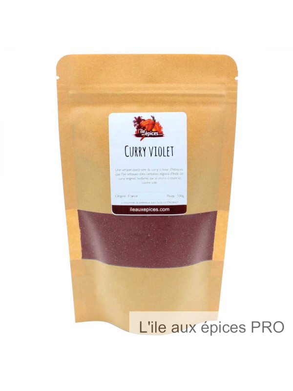 Fournisseur Sachet de curry violet au kilo Fournisseur Sachet de curry violet au kilo