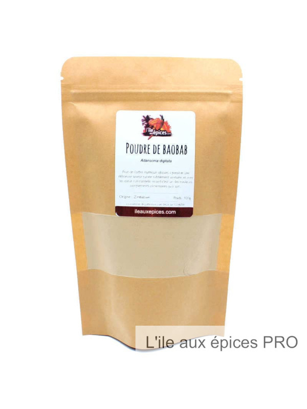 Fournisseur Sachet de poudre de baobab en gros